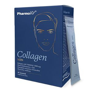 Kolagen Dla Mężczyzn Bezglutenowy 20 Saszetek - Pharmovit