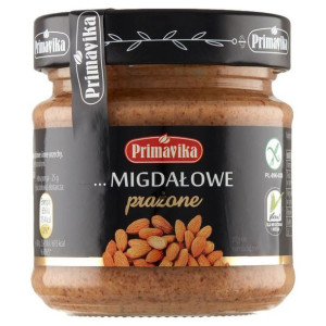 Pasta Z Prażonych Migdałów Bezglutenowa 185 G - Primavika