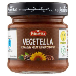 Krem Słonecznikowy Kakaowy Bezglutenowy 160 G - Primavika