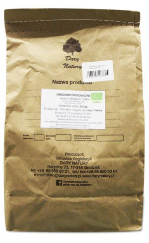 Oregano Bio 500 G - Horeca (dary Natury)