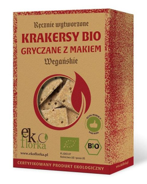 Krakersy Gryczane Z Makiem Bio 90 G - Ekoflorka