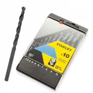 Stanley Sta56030 Komplet Wierteł Do Metalu Hss-r