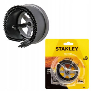 Stanley Otwornica Hcs Do Drewna 3szt 60/67/74mm