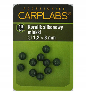 Koralik samoblokujący – ZIELONY – 8mm – CARPLABS