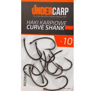 Haki Karpiowe CURVE SHANK – PRO – UNDERCARP rozm.4
