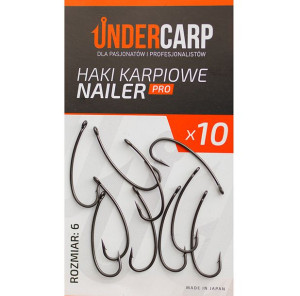 Haki Karpiowe – NAILER – PRO – UNDERCARP rozm.6