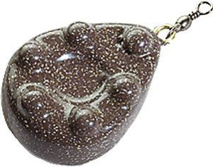 Ciężarek karpiowy z kolcami - CP-KA - Brąz - 60g