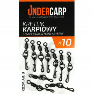 Krętlik karpiowy z agrafką szybkiej W. – UNDERCARP