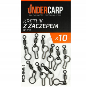 Krętlik karpiowy z zaczepem do PVA – UNDERCARP