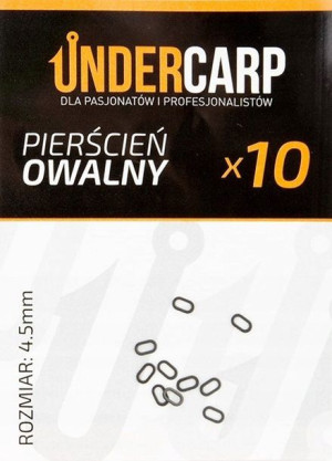Pierścień owalny – 10szt – 4,5mm – UNDERCARP