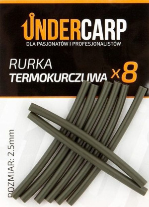 RURKA termokurczliwa – 2,5mm – ZIELONA – UNDERCARP