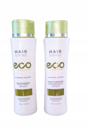 Hair Shine Szampon + Odżywka Zestaw Po Nanoplastii