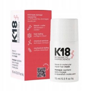 K18 Leave-in Regenerująca Maska Molekularna 15ml