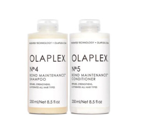 OLAPLEX Zestaw regeneracja SZAMPON No4 ODŻYWKA 5
