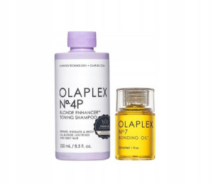 Olaplex Zestaw Szampon Z Pigmentem No4 Olejek No7