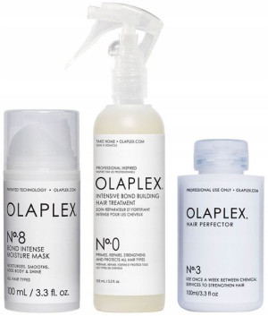OLAPLEXNo0 + No3 + No8 zestaw ODBUDOWA REGENE