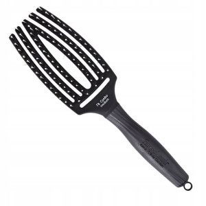 Olivia Garden Finger Brush Szczotka Medium Czarna