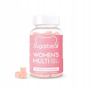 SugarBearHair wegańskie żelki Womens Multi 60 szt