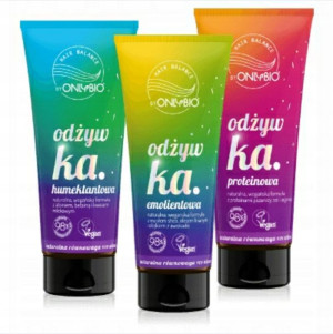 Zestaw OnlyBio odżywka emolientowa proteinowa hume