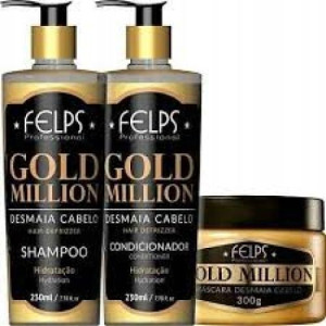 FELPS GOLD MILLION szampon + odżywka po keratynie