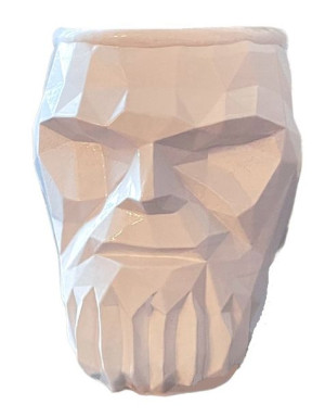 OSŁONKA donica doniczka THANOS MARVEL biała POŁYSK