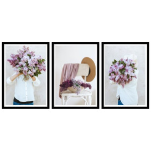 Fioletowe Kwiaty Bzu 135x63cm OR5740A_3GF