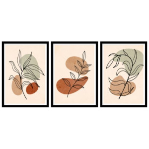 Kwiatowe Abstrakcje 135x63cm OR5719A_3GF