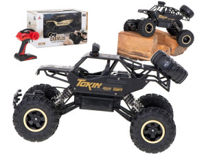 Samochód Rc Rock Crawler 1:12 4wd Metal Czarny