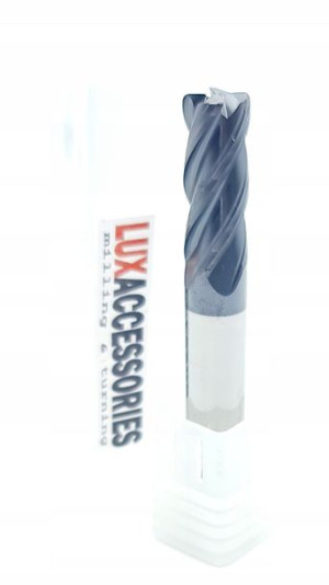 Frez promieniowy VHM Fi5 x R0.5 x 50 mm - 45 HRC !