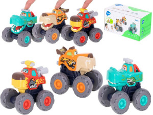 Samochody Pojazdy Monster Truck 3szt Hola Zestaw