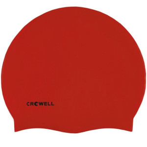 Czepek pływacki silikonowy crowell mono breeze kol.9 czerwony