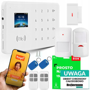 Alarm Bezprzewodowy Domowy Gsm Pl Czujniki Ruchu