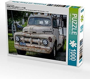 CALVENDO Puzzle Ford Pick-UPS F 1 - F 100 1000 sztuk