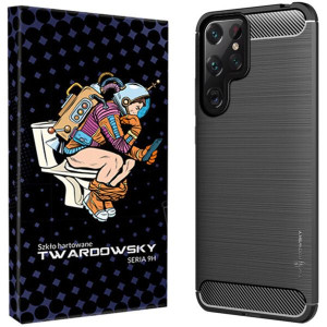 Etui Do Galaxy S22 Ultra Twardowsky +szkło +aparat