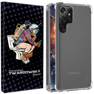 Etui Do Galaxy S22 Ultra Twardowsky +szkło +aparat