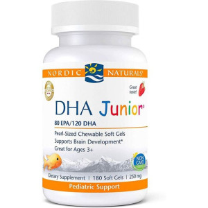 Nordic Naturals DHA Junior 250 mg 180 kapsułek
