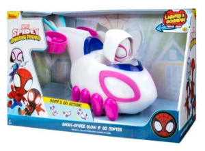 SPIDEY Ghost-Spider Glow n' Go Copter pojazd