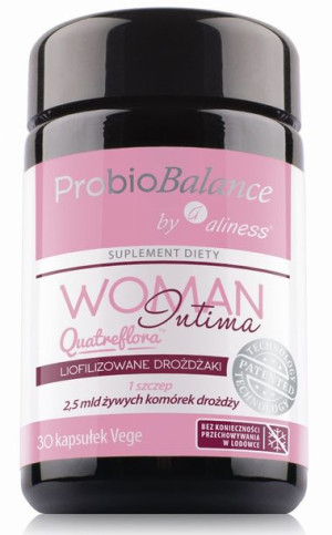 Aliness by ProbioBalance Intima Quatreflora 2,5 mld 30 kapsułek