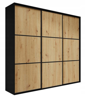 Szafa przesuwna VIKI 275x245,5x61 cm wysoka