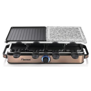 Grill elektryczny Bestron kamień i płyta grillowa