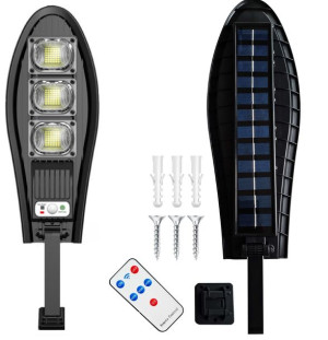 Lampa Solarna Z Czujnikiem Ruchu Zmierzchu + Pilot