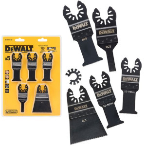 Zestaw 5 brzeszczotów do multitool DeWALT DT20732