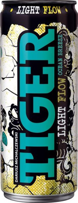 Tiger Light Flow Ocean breeze - napój gazowany energetyzujący 330ml