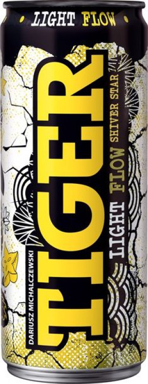 Tiger Light Flow Shiver Star - napój gazowany energetyzujący 330ml