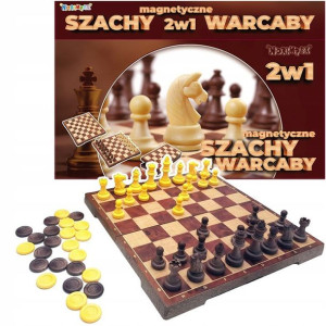 Szachy Warcaby Magnet 51905 Norimpex