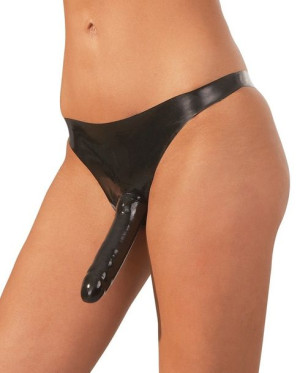 Majtki lateksowe Strap-On