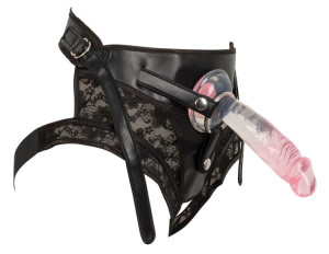 Zestaw strap-on z 2 dildo