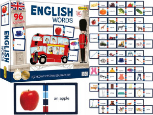 ADAMIGO ENGLISH WORDS Językowy Zestaw Edukacyjny