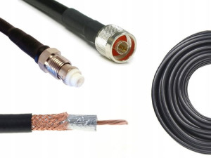 Konektor Antenowy 15m Wtyki Nm-fmeż Kabel Srf1000