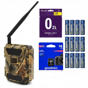 FOTOPUŁAPKA Kamera SF 3.5CG MMS PL Full HD Zestaw
